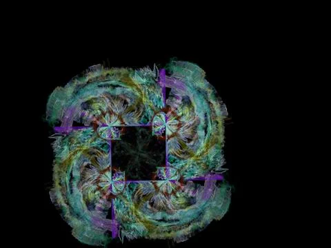 Imaginatory fractal background Image Illustrazione stock
