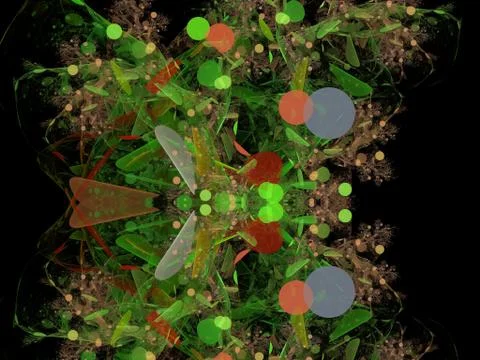 Imaginatory fractal background Image 스톡 일러스트