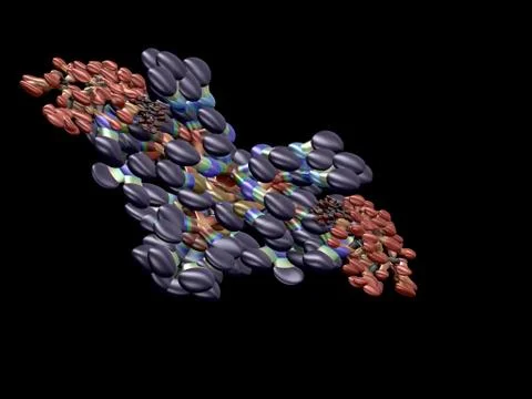 Imaginatory fractal background Image 스톡 일러스트