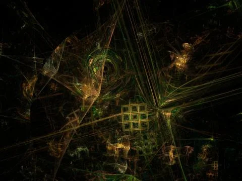 Imaginatory fractal background Image 스톡 일러스트