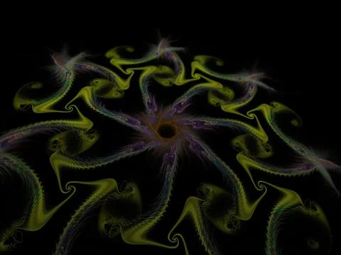 Imaginatory fractal background Image 스톡 일러스트