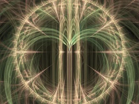 Imaginatory fractal background Image 스톡 일러스트