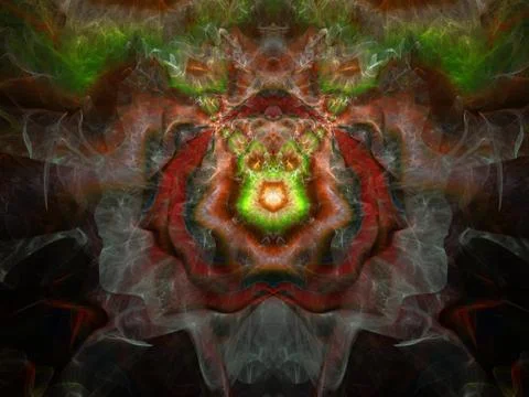 Imaginatory fractal background Image 스톡 일러스트