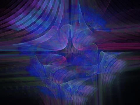 Imaginatory fractal background Image Stockillustratie