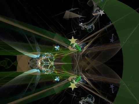 Imaginatory fractal background Image Illustrazione stock