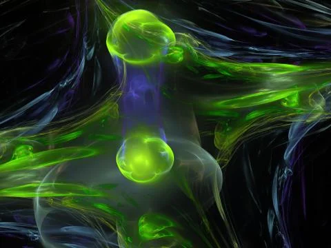 Imaginatory fractal background Image 스톡 일러스트