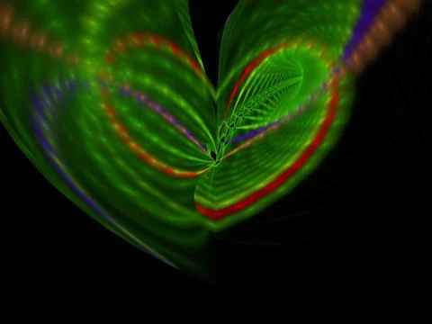 Imaginatory fractal background Image 스톡 일러스트