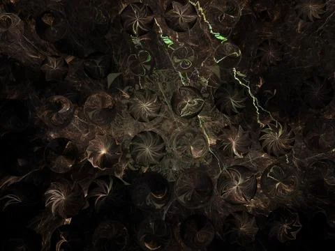 Imaginatory fractal background Image 스톡 일러스트