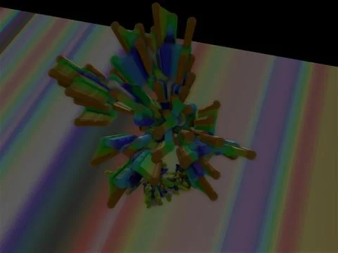 Imaginatory fractal background Image 스톡 일러스트