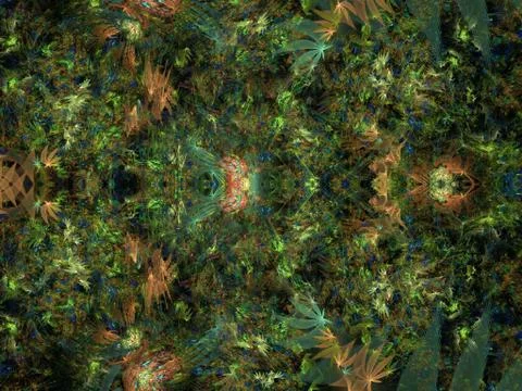 Imaginatory fractal background Image Illustrazione stock