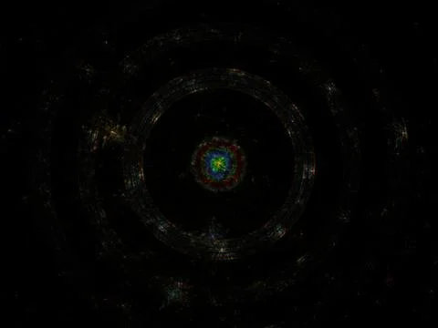 Imaginatory fractal background Image 스톡 일러스트