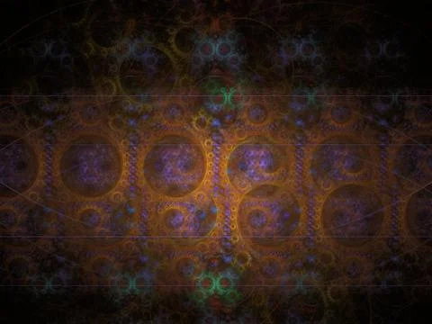 Imaginatory fractal background Image Illustrazione stock