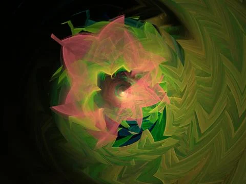 Imaginatory fractal background Image 스톡 일러스트