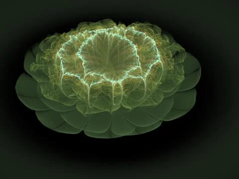 Imaginatory fractal background Image 스톡 일러스트
