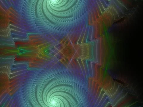 Imaginatory fractal background Image Stock Illustration