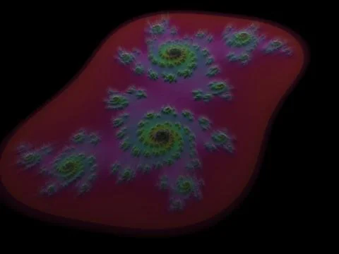 Imaginatory fractal background Image 스톡 일러스트