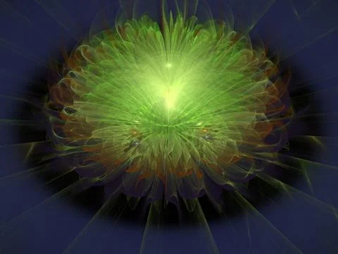 Imaginatory fractal background Image 스톡 일러스트