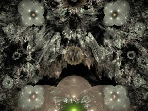 Imaginatory fractal background Image Illustrazione stock