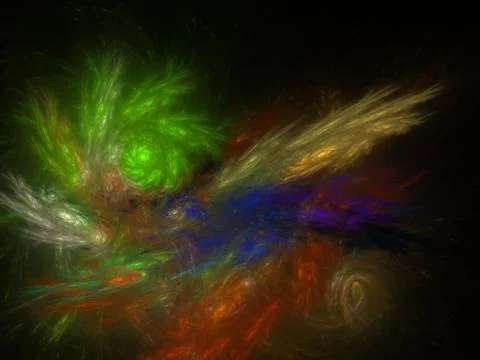 Imaginatory fractal background Image 스톡 일러스트