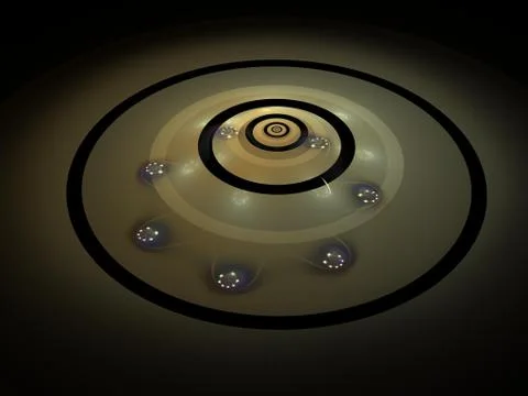 Imaginatory fractal background Image 스톡 일러스트