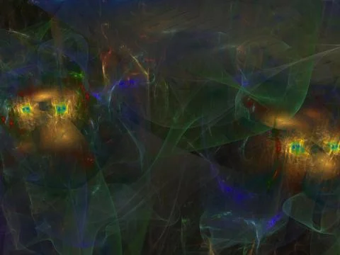Imaginatory fractal background Image 스톡 일러스트