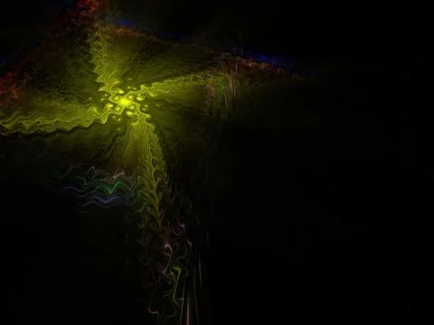 Imaginatory fractal background Image イラスト素材