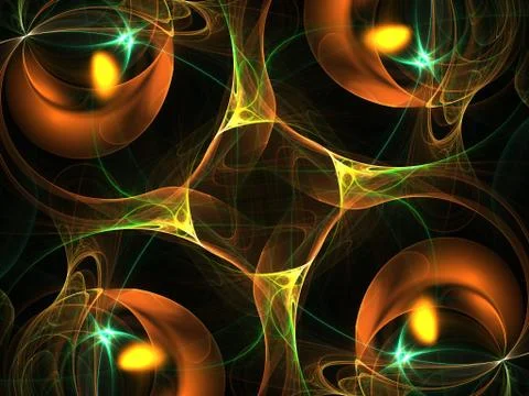 Imaginatory fractal background Image 스톡 일러스트