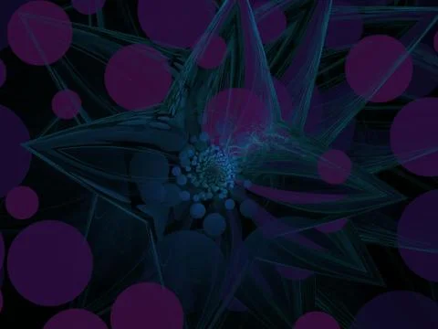 Imaginatory fractal background Image 스톡 일러스트