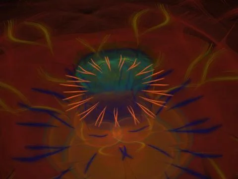 Imaginatory fractal background Image 스톡 일러스트