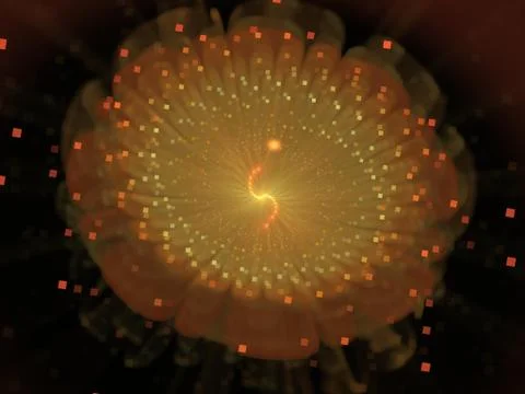 Imaginatory fractal background Image 스톡 일러스트