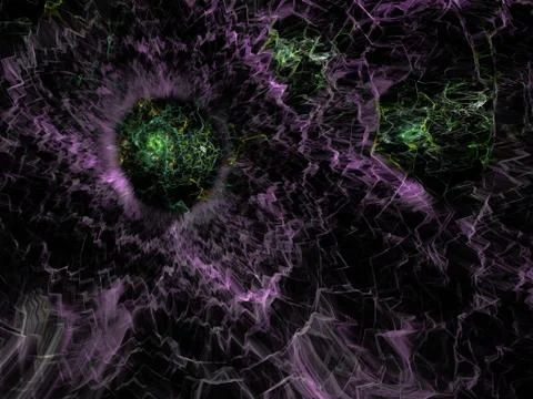 Imaginatory fractal background Image イラスト素材