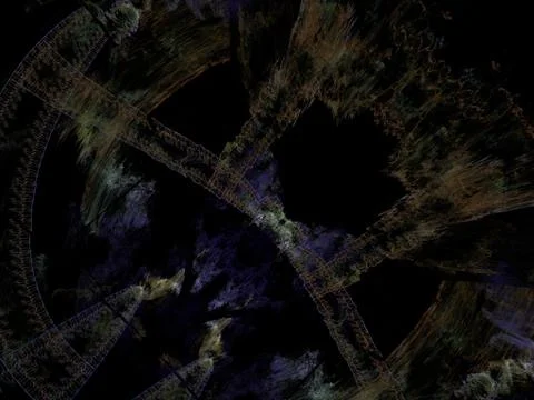 Imaginatory fractal background Image Stock Illustration