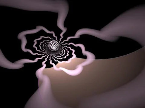 Imaginatory fractal background Image Stock Illustration