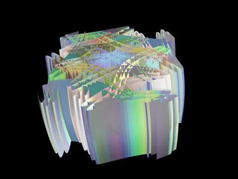 Imaginatory fractal background Image 스톡 일러스트