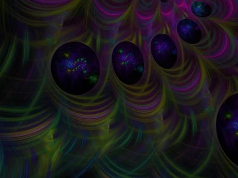 Imaginatory fractal background Image 스톡 일러스트