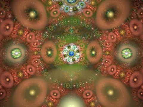 Imaginatory fractal background Image 스톡 일러스트