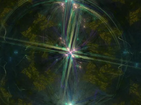 Imaginatory fractal background Image 스톡 일러스트