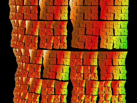 Imaginatory fractal background Image 스톡 일러스트