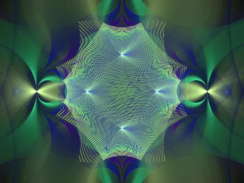 Imaginatory fractal background Image イラスト素材