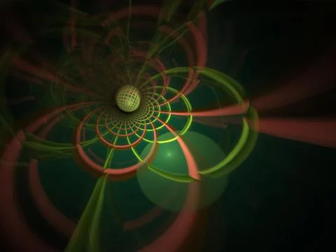 Imaginatory fractal background Image 스톡 일러스트