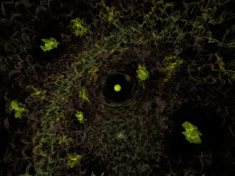 Imaginatory fractal background Image 스톡 일러스트