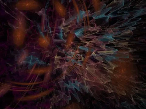 Imaginatory fractal background Image 스톡 일러스트