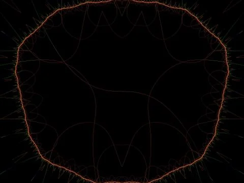 Imaginatory fractal background Image Stock Illustration