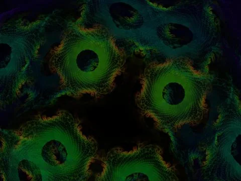 Imaginatory fractal background Image 스톡 일러스트
