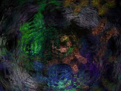 Imaginatory fractal background Image 스톡 일러스트