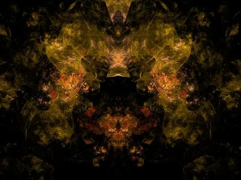 Imaginatory fractal background Image 스톡 일러스트