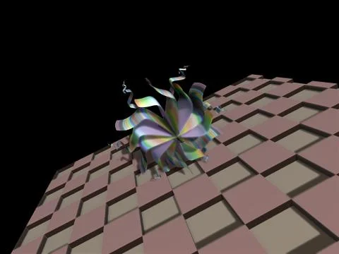 Imaginatory fractal background Image 스톡 일러스트