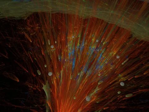Imaginatory fractal background Image 스톡 일러스트