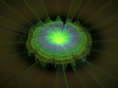 Imaginatory fractal background Image 스톡 일러스트