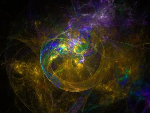 Imaginatory fractal background Image Illustrazione stock